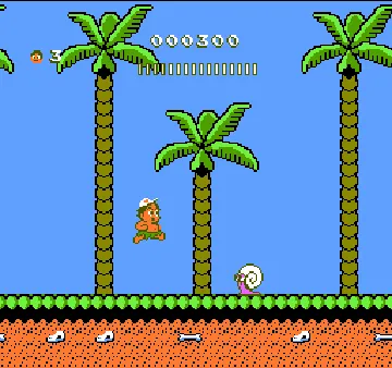 Adventure Island II (USA) (Beta) screen shot game playing